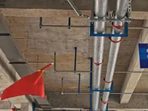 上犹管廊支架的安装方法